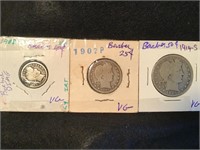 Complete Barber Coin Set