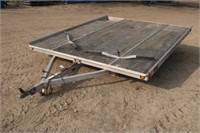 Sled Bed Tilt Bed Trailer