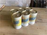 6 PACK OF BILLY BEER - EMPTY