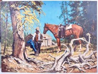 Art Original Oil on Canvas by Harold Lloyd Lyon