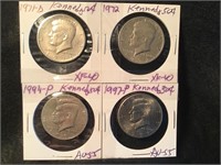 Kennedy 1/2 dollars