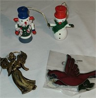 4 ornaments