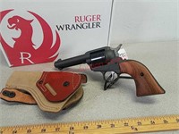 New Ruger Wrangler Cowpoke 22LR revolver handgun