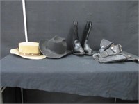Gun Belt, Hats & Cowboy Boots
