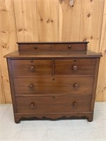 Early 6 Drawer Chest with Glove Boxes