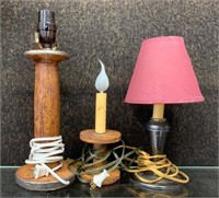 Group of Old Lamps