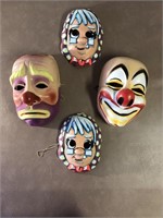 Collectible Vintage Halloween masks
