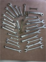 Assorted metric/standard Westward craftsman wrench