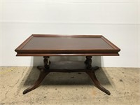 Small antique claw-foot coffee table