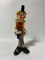 Murano glass clown