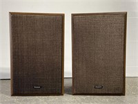 Pair of Panasonic vintage speakers