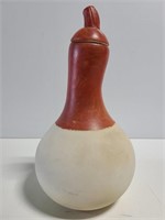 Weller clay gourd bottle with lid