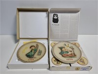 1971 & 1979 Hummel collectors plates in boxes