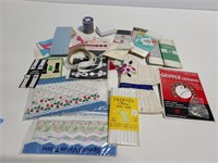 Collection of sewing items