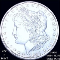 1894 Morgan Silver Dollar UNCIRCULATED