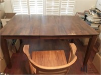 Wooden Table with chair