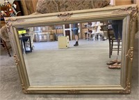 FRAMED BEVELED MIRROR