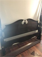 King Size Four Poster Rice Bed