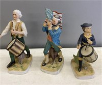 3 LEFTON BAND FIGURINES