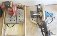 Tile Saw and Miter Saw