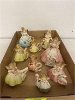 ASSORTED ANGEL ORNAMENTS/FIGURINES