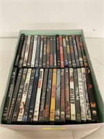 BOX LOT DVDS