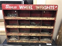 Snap On Wheel Weights Display.