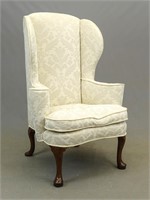 18th c. English Queen Anne Wing Chair