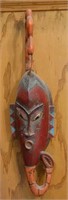 Hand Carved West African Mask