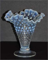 Fenton Opalescent Hobnail Vase