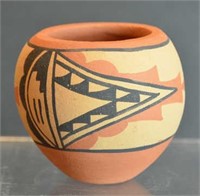 Indian Pottery Signed R.C. Jemez