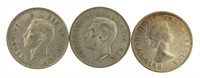 1941/52/56 Canadian Silver Half Dollar