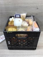 CRATE OF BUFFING BONNETS