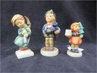 3PC HUMMEL FIGURINES 4.75"T