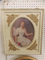 ORNATE FRAMED PORTRAIT PRINT