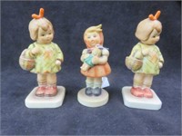 3PC HUMMEL FIGURINES 4.25"T