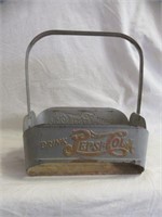 VINTAGE METAL PEPSI-COLA CARRIER 10"T X 8.5"W