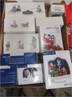 SELECTION OF DEPT. 56 SNOW VILLAGE ACCESSORIES