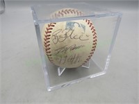 Major League Baseball Bud Sealy Ball w/ Signatures