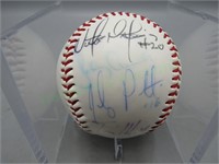 Cleveland Indians Baseball with Signatures