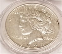 1934-S Silver Dollar PCGS XF-Detail