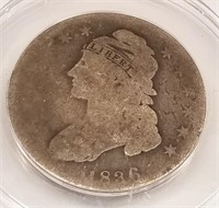 1836 Half Dollar ANACS Fair 2