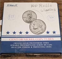 100 Roll’s of Wheat Cents