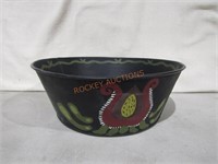 Hand Painted Toleware Type Pan;