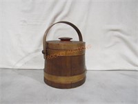 Wood Firkin Type Bucket;