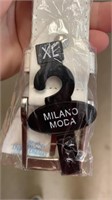 Milano Moda White belt size XL