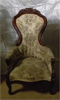 Vintage Floral Chair