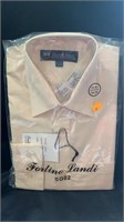 Fontino Landi shirt size 15-15.5. 34-35