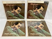 Set of 4 Frank Sinatra 45's