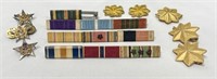 Assorted Military Pins and Bars